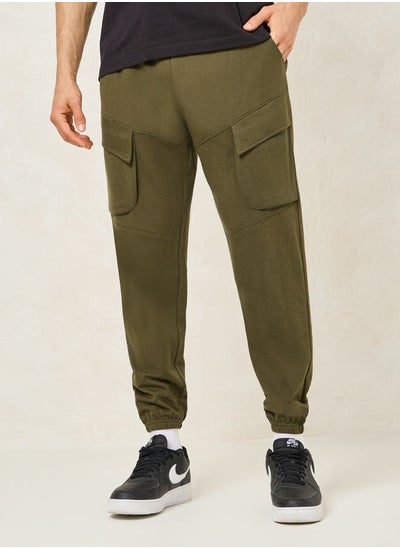 Buy Slim Fit Cargo Jogger with Drawstring in Saudi Arabia