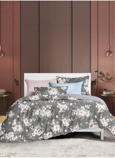 Buy Printed Comforter Set 4-Pcs Single Size All Season Decorated Reversible Single Bed Comforter Set With Super-Soft Down Alterntaive Filing,Star Dust in Saudi Arabia