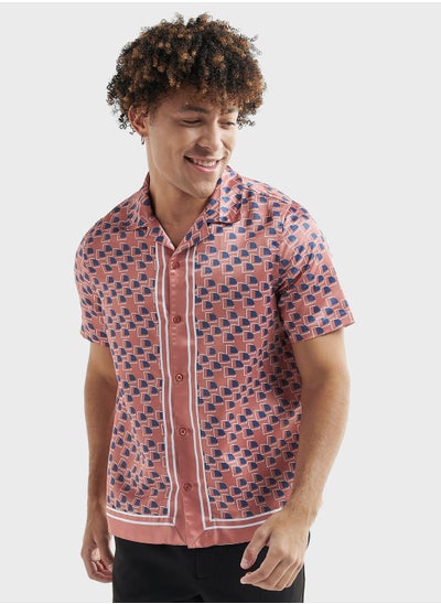 اشتري Printed  Regular Fit Shirt في السعودية