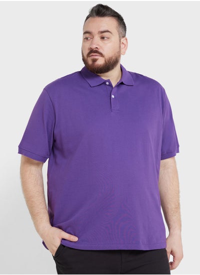 اشتري Plus Size Polo Shirt في السعودية