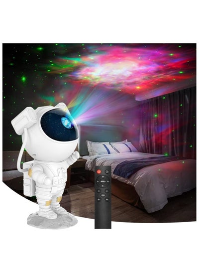 Buy Kids Star Projector Night Light – Astronaut LED Projection Lamp with Timer, Remote Control, and 360° Adjustable Head Angle in UAE