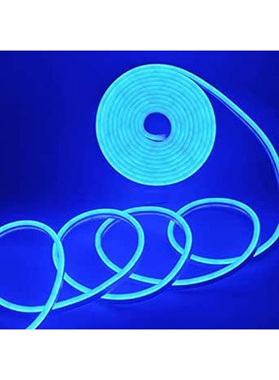 Buy 5m 12v Blue Waterproof Flexible Neon Strip in Egypt