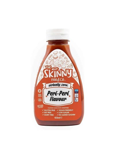 Buy Fat-Free, Gluten-Free ,Sugar-Free , Vegan , Dairy Free Peri-Peri Flavour Sauce 425 Ml in UAE