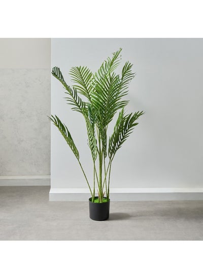 Buy Teodora Artificial 12 Leaves Palm Tree 120 cm in UAE