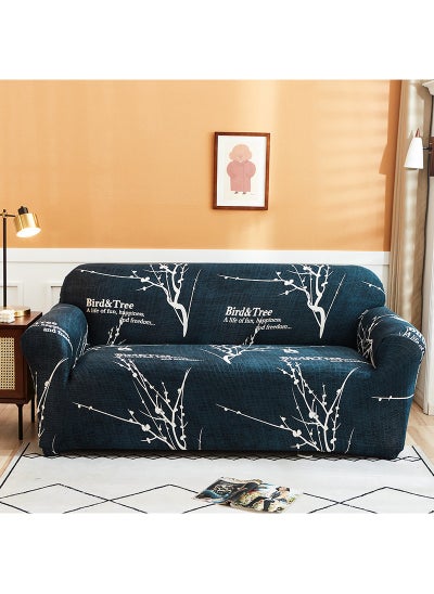 اشتري Stretch Sofa Slipcovers Non-slip Armchair Couch Cover With Elastic Straps Furniture Frotector Washable Anti-Skid في الامارات