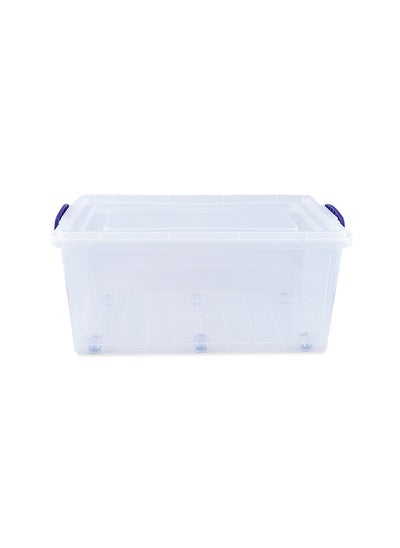 Buy Dunya Plastic Box 30L - Clear in UAE