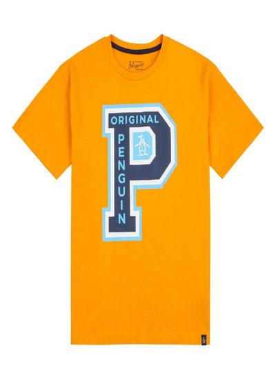 Buy Penguin Boys Collegiate Logo T Shirt in Saudi Arabia