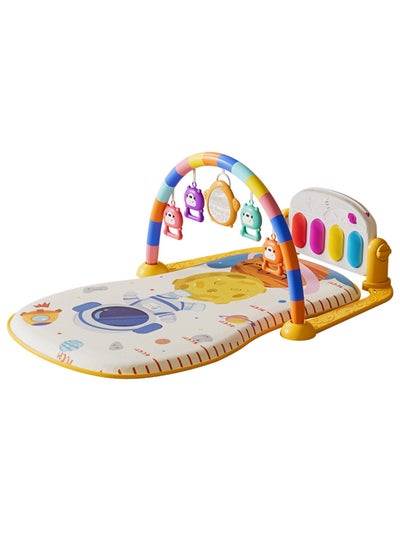 Buy Baby Play Mat Baby Gym,Funny Play Piano Tummy Time Baby Activity Mat with 5 Infant Sensory Baby Toys, Music and Lights Boy & Girl Gifts for Newborn Baby in Saudi Arabia