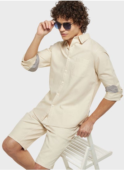 اشتري Essential Regular Fit Shirt في الامارات