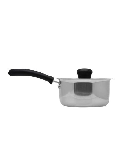 Buy Stainless Steel Saucepan With Cover 16Cm in UAE