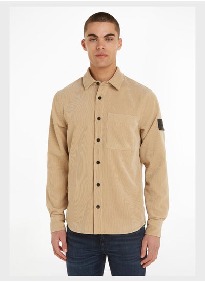 Buy Regular Fit Corduroy Shirt in UAE