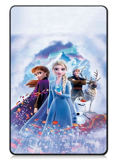 اشتري Protective Flip Case For Lenovo Tab M8 (4th Gen) - 2023 With Trifold Stand Auto Wake Sleep Shockproof Cover Elsa the Snow Queen في الامارات