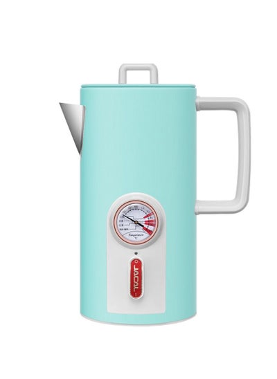 Buy Stainless Steel Electric Kettle with Thermometer 1.5L 1800W GL-E12 in Saudi Arabia