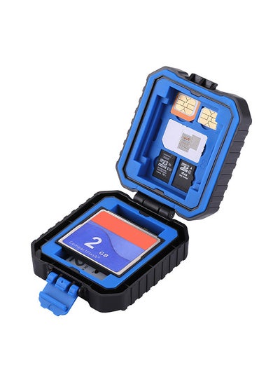 اشتري PULUZ  Waterproof Memory Card Reader Storage Box  for USB CF TF Reader SIM Cards Protector Case Holder for Tablet Computer Notebook & Android Smartphones PU5001 في السعودية
