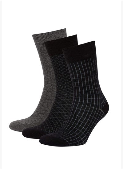 Buy 3 Pack Man High Cut Socks in UAE