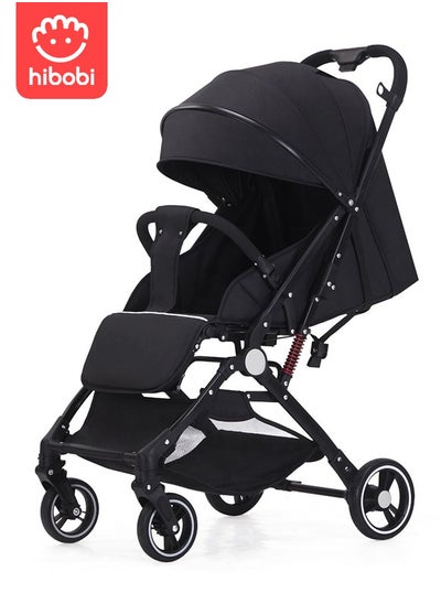 Buy Sit & Recliner Portable Folding Stroller - Black in Saudi Arabia