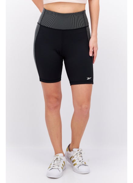 Buy Women Sportswear Fit Training Short, Black/White in Saudi Arabia