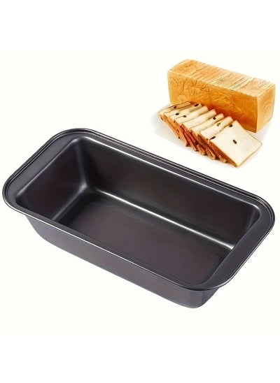 Buy 1PC Bread Mold Loaf Pan Baking Carbon Steel Cake Pan Cake Mold Maker Toast Baking DIY Cake Non Stick in UAE