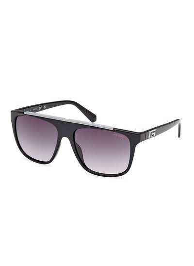 Buy Men's UV Protection Square Sunglasses - GU0012301B58 - Lens Size: 58 Mm in UAE