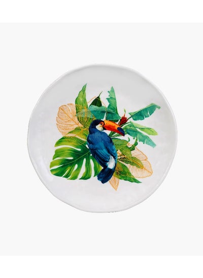 Buy Toucan 23 cm Salad Plate Melamine 1 Pieces in UAE