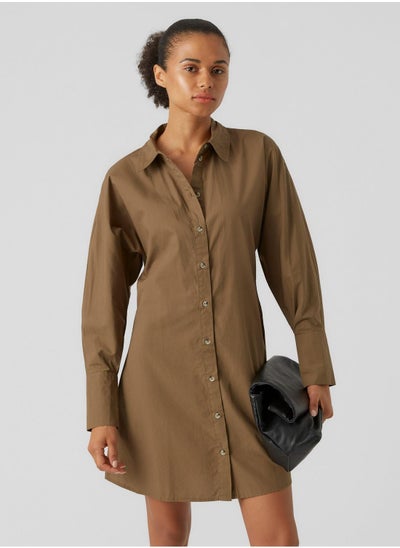 Buy Button Down Shirt Dress in Saudi Arabia