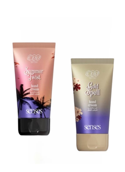 Buy Eva Hand Cream Summer Twist 60ml &Gold Spell 60 ml in Egypt