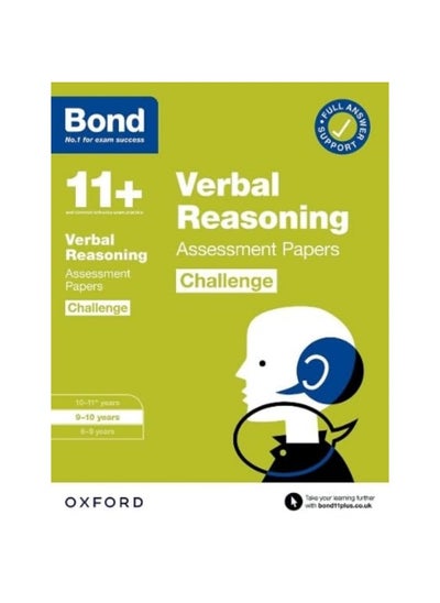 Buy Bond 11+: Bond 11+ Verbal Reasoning Challenge Assessment Papers 9-10 years in UAE