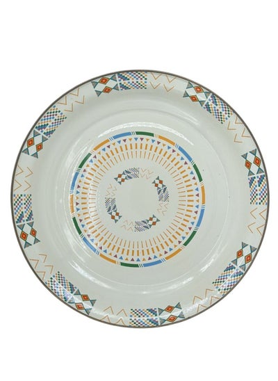 Buy Round Rice Serving Dish or Main Plate, Shinko 36 CM in Saudi Arabia