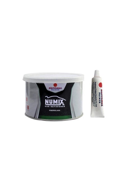 اشتري Numix Fiber Glass Rough Grey. Putty 1 KG for Automotive by National Paints في الامارات