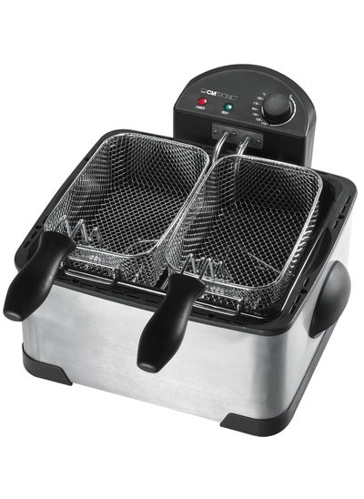 اشتري FR 3195 Fryer | 2000W, 4L Capacity, Stainless Steel في الامارات