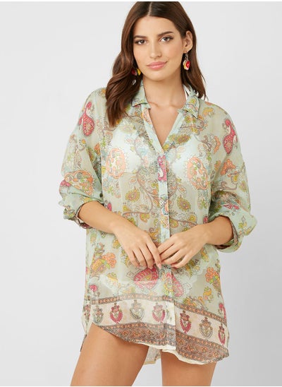 Buy Button Down Printed Shirts in UAE