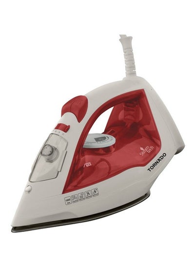 Buy TORNADO Steam Iron 1800 Watt Teflon Soleplate Red  TST-1800 in Egypt