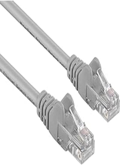 Buy Power Networking Cat6 Ethernet Cable with RJ-45 Plug - Grey - 20m in Egypt