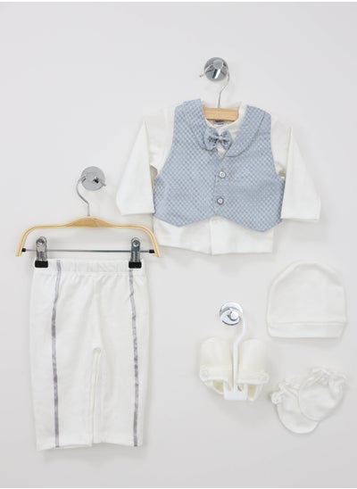 Buy 5-Piece Baby Boy Gift Suit Set in Saudi Arabia