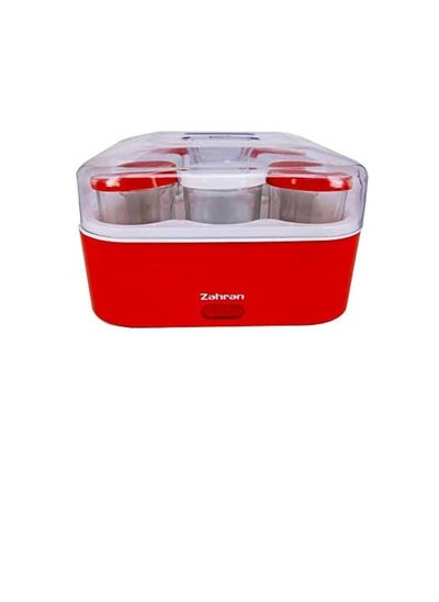 Buy 8-Jar Yogurt Maker YG6003EG Red/White/Clear in Egypt