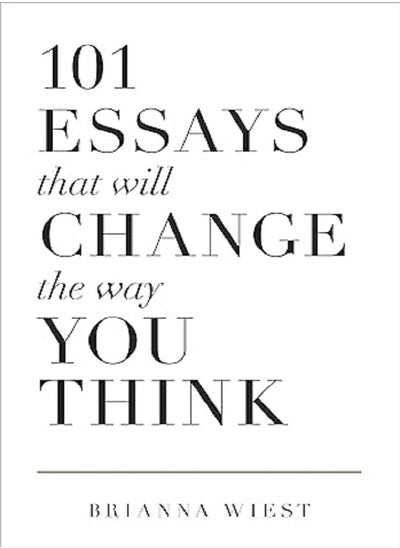 اشتري 101 Essays That Will Change The Way You Think في الامارات