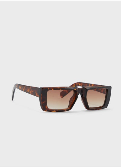 Buy Casual Rectangular Len Sunglasses in UAE