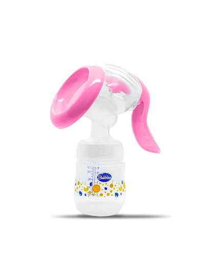 Buy Bubbles Manual Breast Pump Pink in Egypt