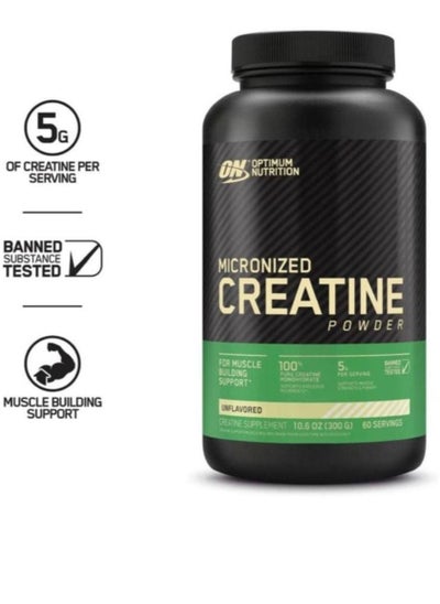 Buy Micronized Creatine Amino Powder - Unflavored - 60 Servings in Saudi Arabia