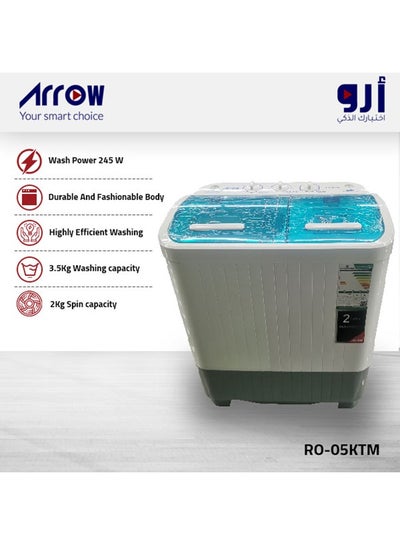اشتري Twin Tub Semi Automatic Washing Machine في السعودية