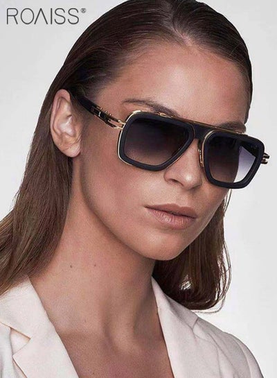 Buy Women's Square Polarized Sunglasses, UV400 Protection Sun Glasses With PC Frame, Fashion Anti-glare Sunglasses for Ladies in Saudi Arabia