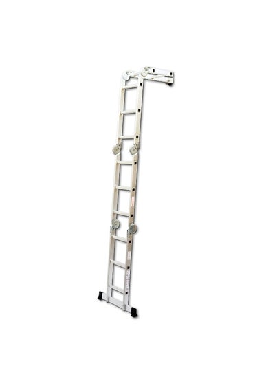 اشتري Aluminum Ladder Multi-Purpose 4x5 – Lightweight, Versatile, and Heavy-Duty for Home and Professional Use | 5.20 Meter في الامارات