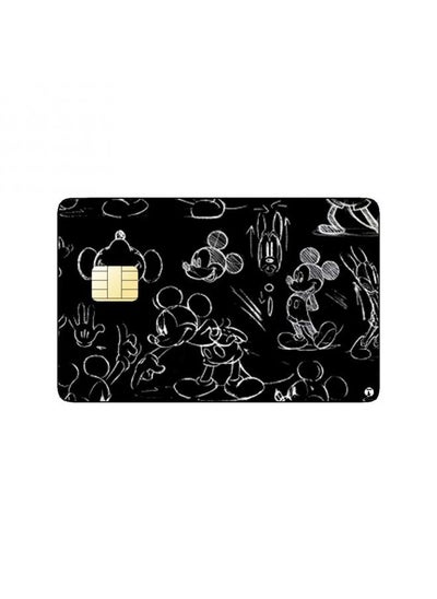 Buy PRINTED BANK CARD STICKER Animation Mickey Mouse By Disney in Saudi Arabia