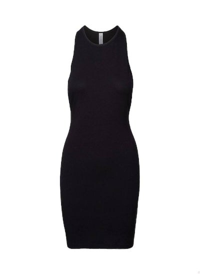 Buy Women's Beach Dress - Intense Power -  cotton stretch jersey, Black in Saudi Arabia