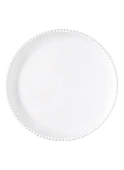 اشتري Tiffany Round Tray, White - 32 cm في الامارات