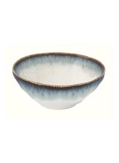 Buy Nuances Porcelain Bowl, Blue - 15 Cm in UAE