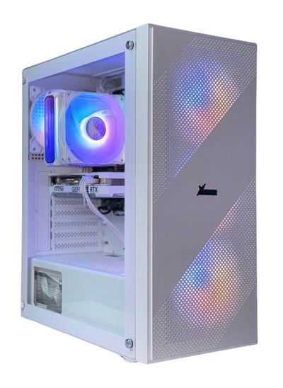 اشتري GLA3B White Delta Gaming PC, Intel Core i5-12400F CPU, NVIDIA GeForce RTX 4060 GPU, 16GB RAM, 1TB M.2 Storage في السعودية