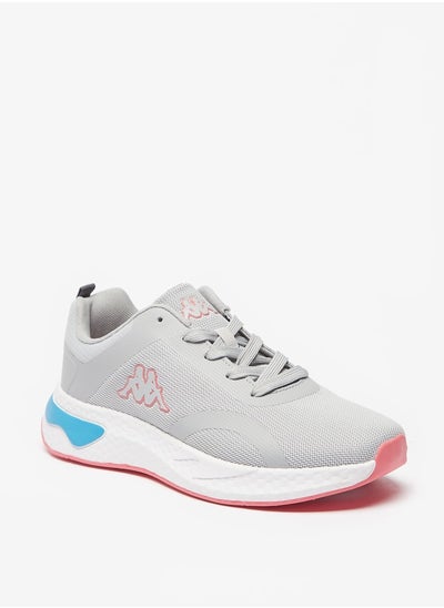 Buy Women Logo Detail Sports Shoes with Lace Up Closure in UAE