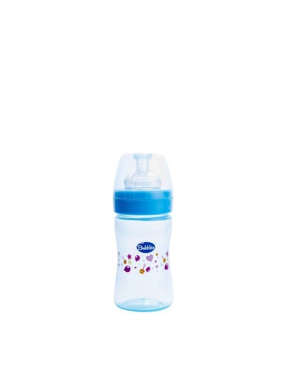 Buy Bubbles Classic Baby Bottle, 150ml - Blue in Egypt