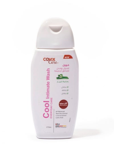 Buy Cool Intimate Wash Everyday Care With Aloe Vera Extract 215ml in Saudi Arabia